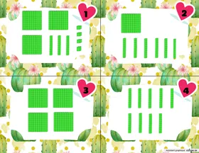 Cartes à tâche , Quel nombre est représenté