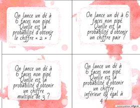 Cartes à tâches - étoile