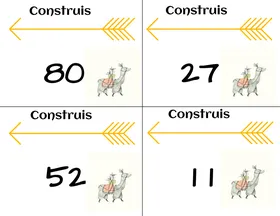 Construis les nombres