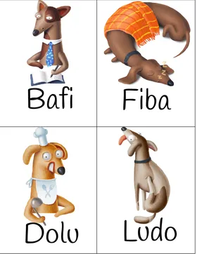 Cartes à jouer - Chiens CVCV