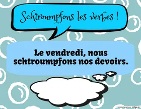 Schtroumpfons les verbes