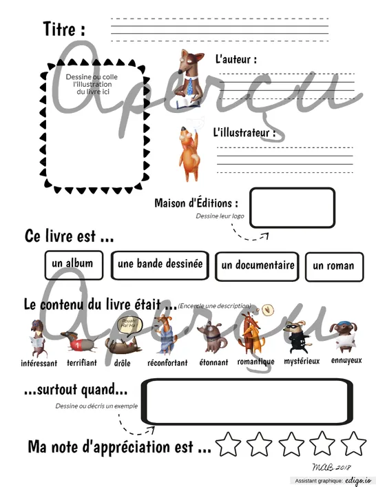 Appréciation littéraire