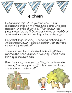 Pratique de la prosodie - le chien