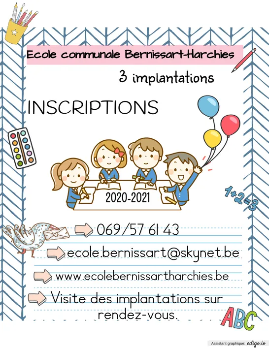 Copie deaffiche école