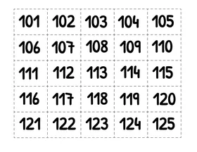 Etiquettes nombres > 100