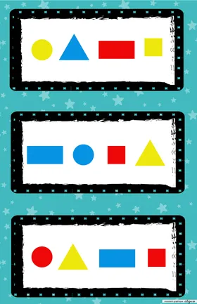 Jeux avec les formes