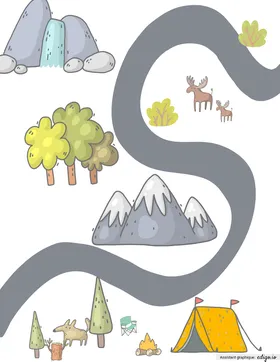 Tableau d'émulation forêt