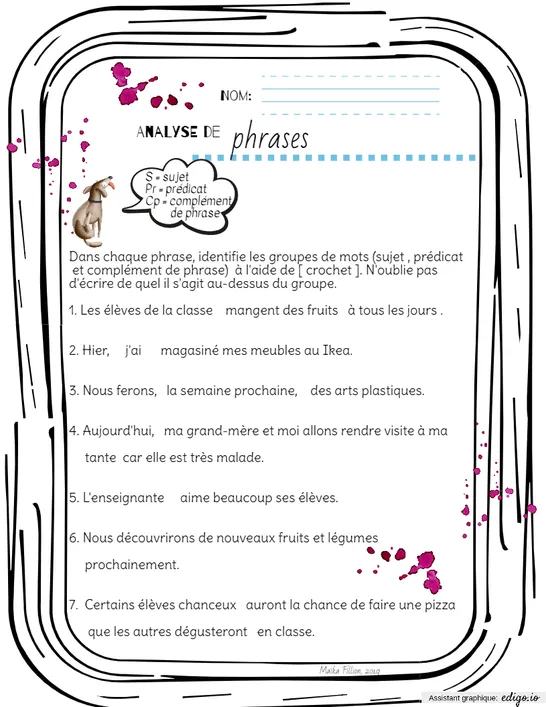 Analyse de phrase