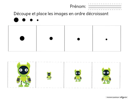 Ordre décroissant - Les robots !