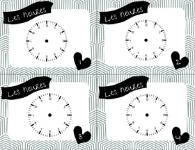 Cartes heures test