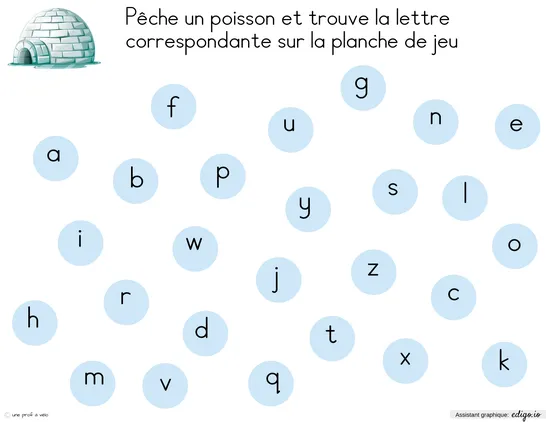 Les poissons de l'alphabet