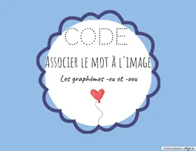 Jeu de lecture CP  CODE