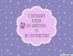 CALCULER au CE1