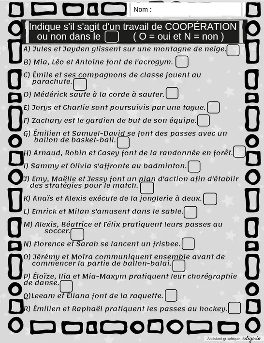 Coopération (test)