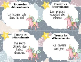 Cartes à tâches - Pops