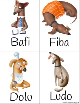 Cartes à jouer - Chiens CVCV