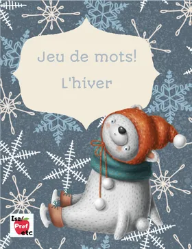 Jeu mots Hiver - IsaProfEtc