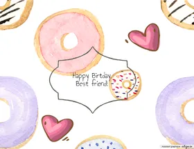 Birthday card for best friend