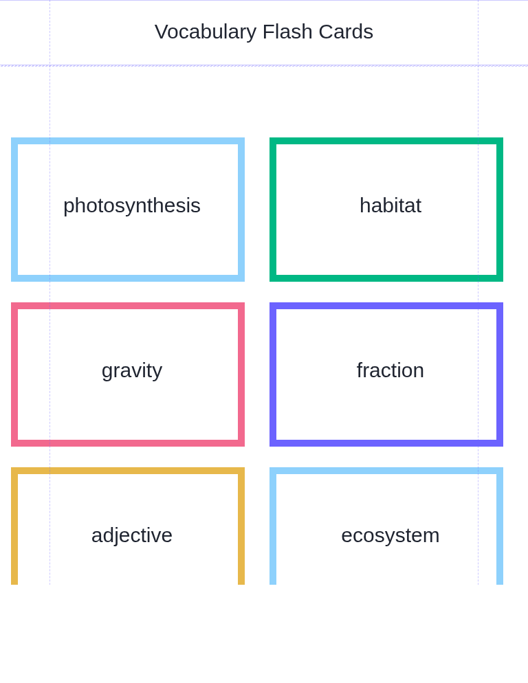 Close-up of the The Flashcard Maker Built for Classrooms feature in Edigo
